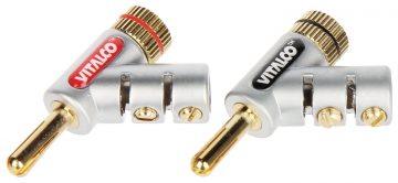 PAIR OF ANGULAR BANANA-TYPE PLUGS BAN-PLUG-HQ/KAT SARKANS + MELNS VITALCO PAIR OF ANGULAR BANANA-TYPE PLUGS BAN-PLUG-HQ/KAT SARKANS + MELNS VITALCO