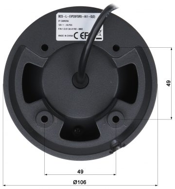 IP-КАМЕРА BCS-L-EIP28FSR5-AI1-G(2) - 8 Мп 4K UHD 2,8 мм BCS Line IP-КАМЕРА BCS-L-EIP28FSR5-AI1-G(2) - 8 Мп 4K UHD 2,8 мм BCS Line