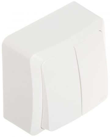 DUBULTAIS PĀRSLĒDZIS BERG/3711-00/EPN 250&nbsp;V 10&nbsp;A Elektro-PlastDUBULTAIS PĀRSLĒDZIS BERG/3711-00/EPN 250&nbsp;V 10&nbsp;A Elektro-Plast