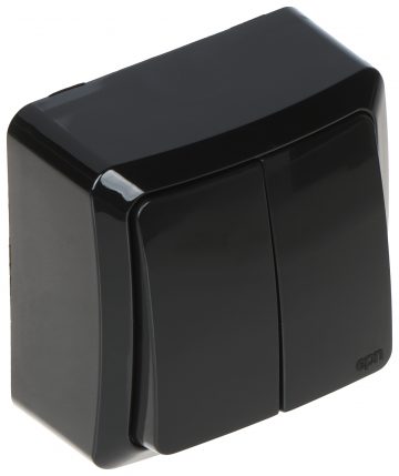 DUBULTAIS PĀRSLĒDZIS BERG/3711-09/EPN 250 V 10 A Elektro-PlastDUBULTAIS PĀRSLĒDZIS BERG/3711-09/EPN 250 V 10 A Elektro-Plast