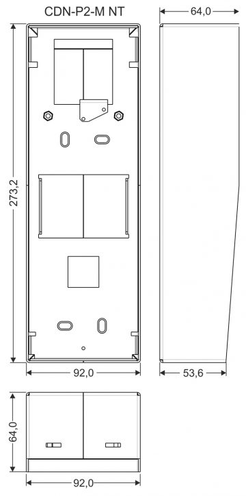 Верхняя штукатурка для тела CDN-P2-M-NT ACO