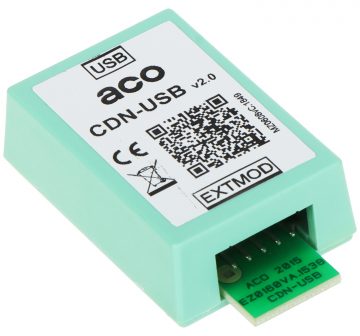 DOMOFONU PROGRAMMĒŠANAS SASKARNE CDN-USB ACO