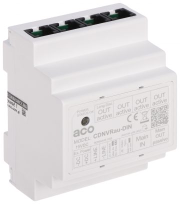 AKTĪVS VIDEO SADALĪTĀJS CDNVRAU-DIN ACO