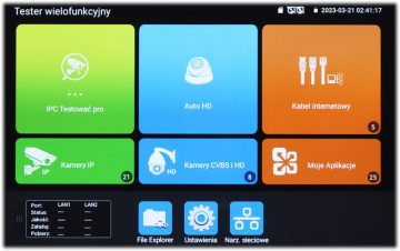 MULTIFUNCTION TESTER CCTV CS-H9-70E