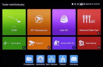 OPTISKAIS REFLEKTOMETRS (OTDR) AR CCTV TESTERI CS-R7-80H OPTISKAIS REFLEKTOMETRS (OTDR) AR CCTV TESTERI CS-R7-80H