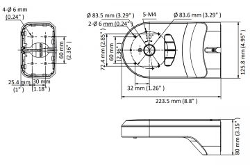 KAMERAS KRONŠTEINS DS-1294ZJ-PT Hikvision