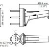STABA STIPRINĀJUMS DS-1603ZJ-POLE-P Hikvision