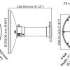 KAMERAS GRIESTU KRONŠTEINS DS-1661ZJ-6D Hikvision