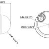 IP PRETVANDĀLISMA KAMERA DS-2CD1127G2H-LIU(2.8MM)PL Smart Hybrid Light - 1080p Hikvision