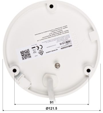 IP PRETVANDĀLISMA KAMERA DS-2CD2127G2-SU(2.8MM)(C) ColorVu - 1080p Hikvision