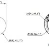 IP PRETVANDĀLISMA KAMERA DS-2CD2143G2-LIS2U(2.8MM) Smart Hybrid Light AcuSense - 4 Mpx Hikvision