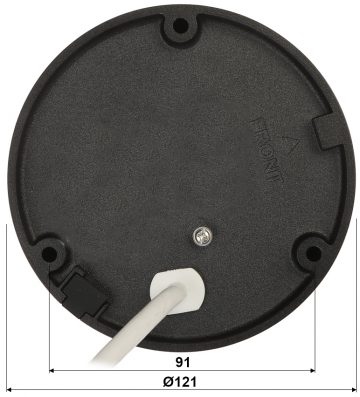 IP PRETVANDĀLISMA KAMERA DS-2CD2146G2-ISU(2.8MM)(C)(BLACK) AcuSense - 4&nbsp;Mpx Hikvision