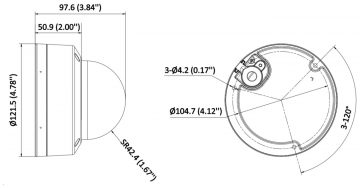 IP PRETVANDĀLISMA KAMERA DS-2CD2146G2H-ISU(2.8MM)(EF) AcuSense - 4&nbsp;Mpx Hikvision