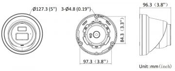 IP KAMERA DS-2CD2343G2-LI2U(2.8MM)(BLACK) Smart Hybrid Light AcuSense - 4 Mpx Hikvision