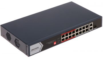 SWITCH POE DS-3E0318P-E/M(C) 16-PORTU SFP HikvisionSWITCH POE DS-3E0318P-E/M(C) 16-PORTU SFP Hikvision
