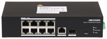 SWITCH POE DS-3T1310P-SI/HS 8-PORTU SFP Hikvision