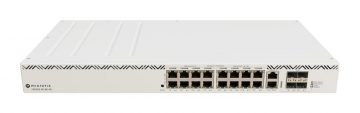 Сетевой коммутатор 18 портов 1000M 4SFP+/CRS320-8P-8B-4S+RM MIKROTIK