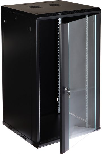 Подвесной шкаф-стойка EPRADO-R19-22U/600-синий