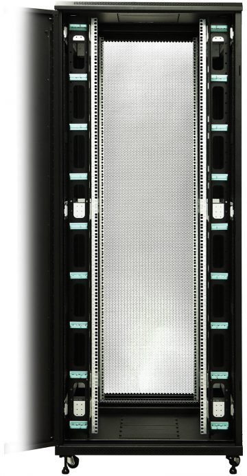 Напольный шкаф EPRADO-R19-42U/800X800PFW-синий