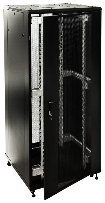 Напольный шкаф EPRADO-R19-42U/800X800PFW-синий