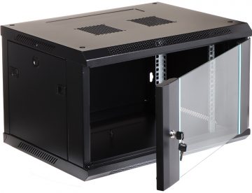 Подвесной шкаф-стойка EPRADO-R19-6U/450-синий