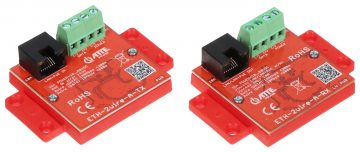 UTP / 2-WIRE PĀRVEIDOTĀJU KOMPLEKTS LAN+POE PĀRRAIDEI ETH-2WIRE-A-SET KOMPLEKTĀ 2 GAB. ATTE