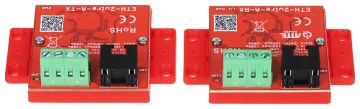 UTP / 2-WIRE PĀRVEIDOTĀJU KOMPLEKTS LAN+POE PĀRRAIDEI ETH-2WIRE-A-SET KOMPLEKTĀ 2 GAB. ATTE