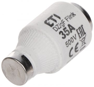 ПРЕДОХРАНИТЕЛЬНАЯ ВСТАВКА ETI-D3/35A 35 A 500 В DZ/gF E33 ПРЕДОХРАНИТЕЛЬ ВНУТРЕННИЙ ETI-D3/35A 35 A 500 В DZ/gF E33 ETI
