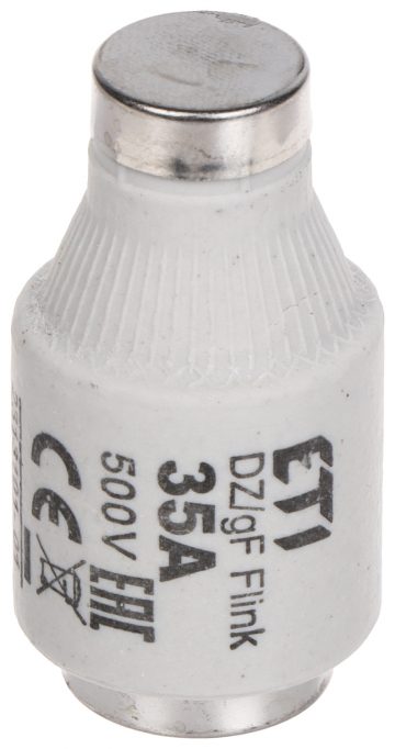 ВСТАВКА ПРЕДОХРАНИТЕЛЯ ETI-D3/35A 35A 500V DZ/gF E33 ETI