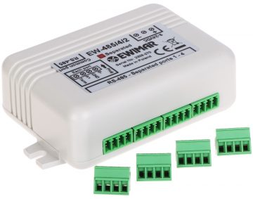 РАЗДЕЛИТЕЛЬ ШИНЫ RS-485 EW-485/4/2/SO С ОПТИЧЕСКОЙ ИЗОЛЯЦИЕЙ