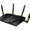 Wireless Router|ASUS|Wireless Router|6000 Mbps|Mesh|Wi-Fi 6|USB 3.2|1 WAN|4x10/100/1000M|1x2.5GbE|Number of antennas 4|RT-AX88UPRO