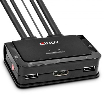 СЕТЕВОЙ ПЕРЕКЛЮЧАТЕЛЬ KVM USB HDMI/42344 LINDY
