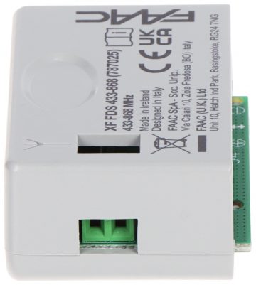 RADIO MODULE FOR GATES FAAC-XF-FDS/433-868 FAAC