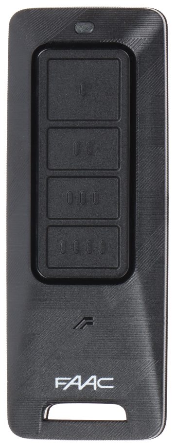 ČETRU KANĀLU TĀLVADĪBAS PULTS FAAC-XT4-FDS-BD FAAC