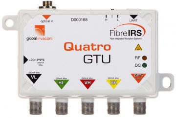 OPTISKAIS SATELĪTA UZTVĒRĒJS GI-FIBRE-IRS-GTU/MKIII QUATRO