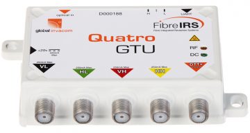 OPTISKAIS SATELĪTA UZTVĒRĒJS GI-FIBRE-IRS-GTU/MKIII QUATRO