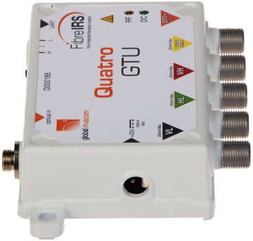 OPTISKAIS SATELĪTA UZTVĒRĒJS GI-FIBRE-IRS-GTU/MKIII QUATRO