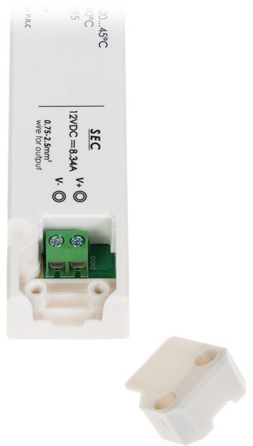 SLĒGIERĪCES ADAPTERIS TĪKLA BAROŠANAS BLOKS 12V/8.34A-GTPCS