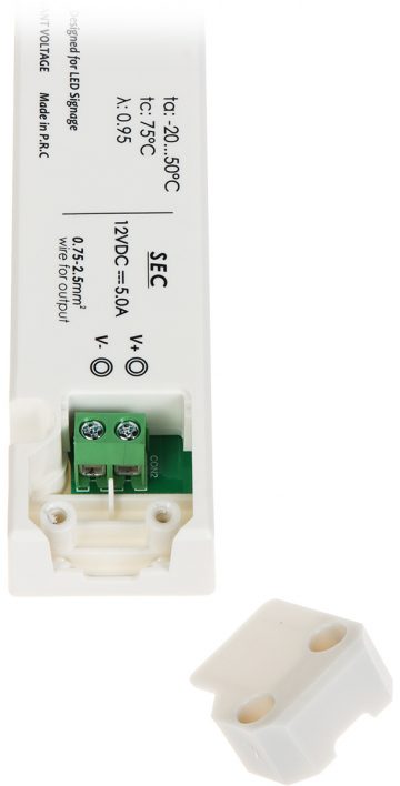 SLĒGIERĪCES ADAPTERIS TĪKLA BAROŠANAS BLOKS 12V/5A-GTPCS