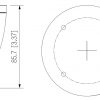 AHD, HD-CVI, HD-TVI, PAL KAMERA HAC-HDW1200TLM-IL-A-0280B-S6-BLACK - 1080p 2.8 mm DAHUA