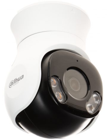 AHD, HD-CVI, HD-TVI, PAL KAMERA, ROTACINĖ IŠORINĖ HAC-PT1500A-IL-A-0280B-S2 Smart Dual Light - 5 Mpx 2.8 mm DAHUA
