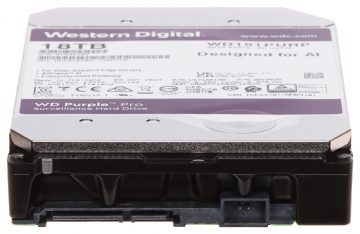 Цифровой видеорегистратор HDD-WD181PURP 18 ТБ 24/7 WESTERN DIGITAL