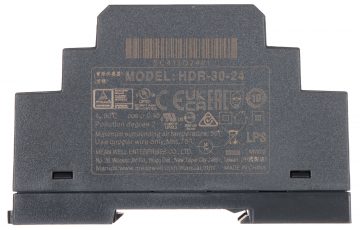 SLĒGIERĪCES ADAPTERIS TĪKLA BAROŠANAS BLOKS HDR-30-24 MEAN WELL