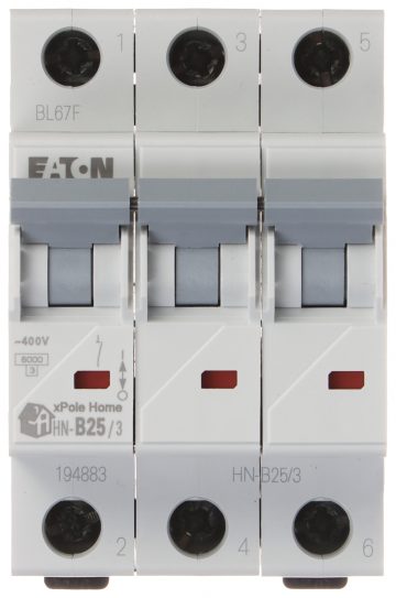 AITAMINE HN-B25/3 KOLMEFAASI 25 A TÜÜP B EATON