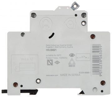 POWER SWITCH HN-B40/1 SINGLE PHASE 40 A TYPE B EATON