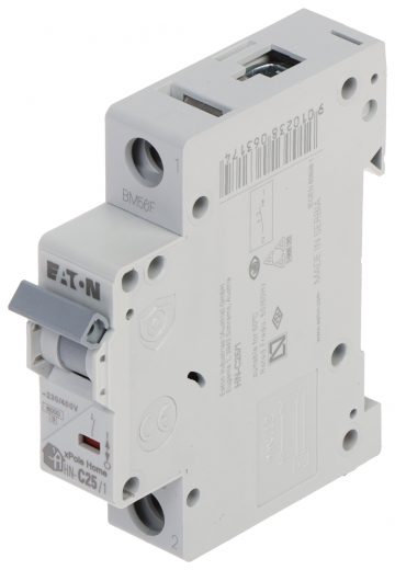 POWER SWITCH HN-C25/1 SINGLE PHASE 25 A TYPE C EATON POWER SWITCH HN-C25/1 SINGLE PHASE 25 A TYPE C EATON
