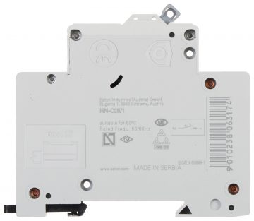 POWER SWITCH HN-C25/1 SINGLE PHASE 25 A TYPE C EATON POWER SWITCH HN-C25/1 SINGLE PHASE 25 A TYPE C EATON