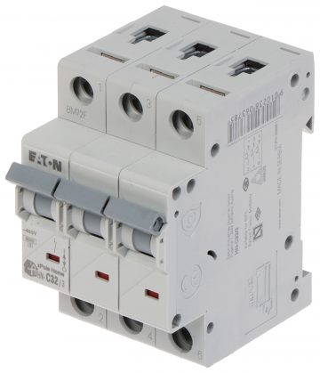 AITAMINE HN-C32/3 KOLMEFAASILINE 32A TÜÜP C EATON AITAMINE HN-C32/3 KOLMEFAASILINE 32A TÜÜP C EATON