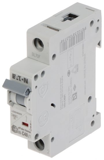AITAMINE HN-C40/1 ÜHEFAASILINE 40 A TÜÜP C EATON AITAMINE HN-C40/1 ÜHEFAASNE 40 A TÜÜP C EATON