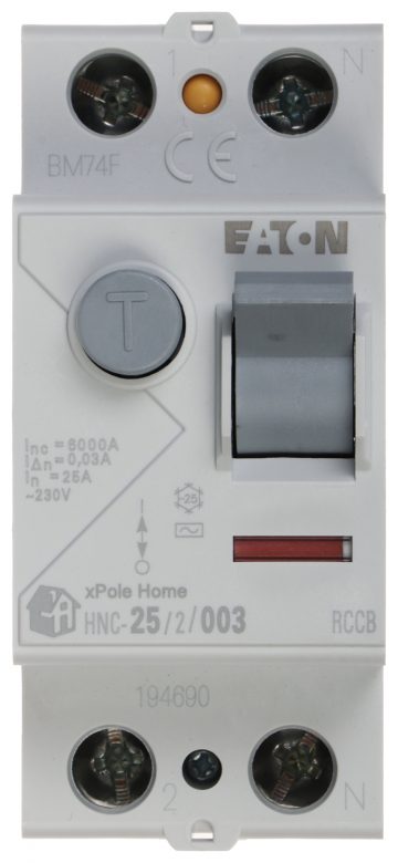JÄÄKVOOLU AITAMINE HNC-25/2/003 TÜÜP AC 30mA 25A EATON